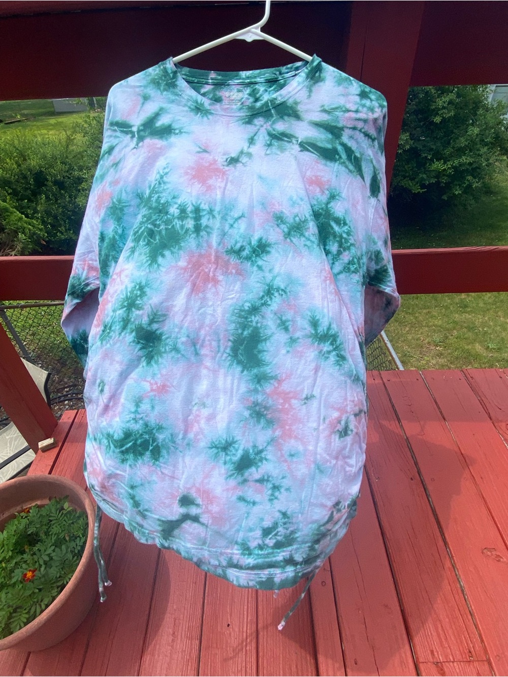 PINK Victoria’s Secret Tie-Dye Long Sleeve Top – Large - Picture 9 of 9